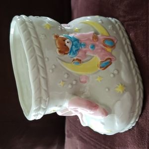 Vintage 1980's Baby Planter